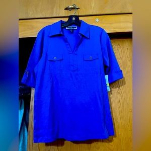 🎉SALE🎉$7 or 4 for $20🎉🩵Brand new Karen Scott shirt 100% cotton